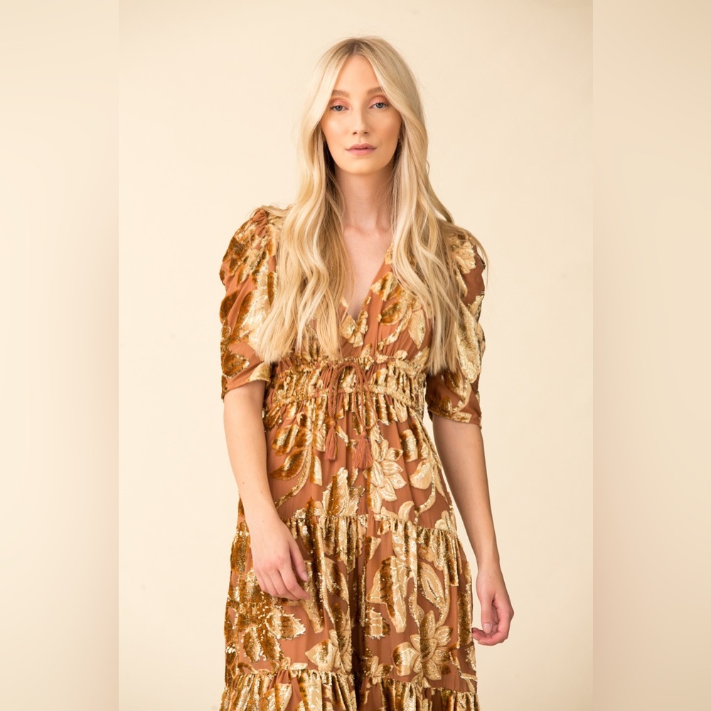 Ulla Johnson Gold Dress